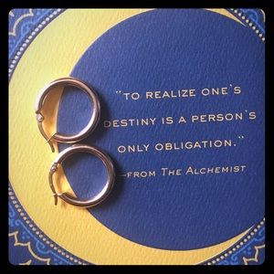 14k small hoop earrings